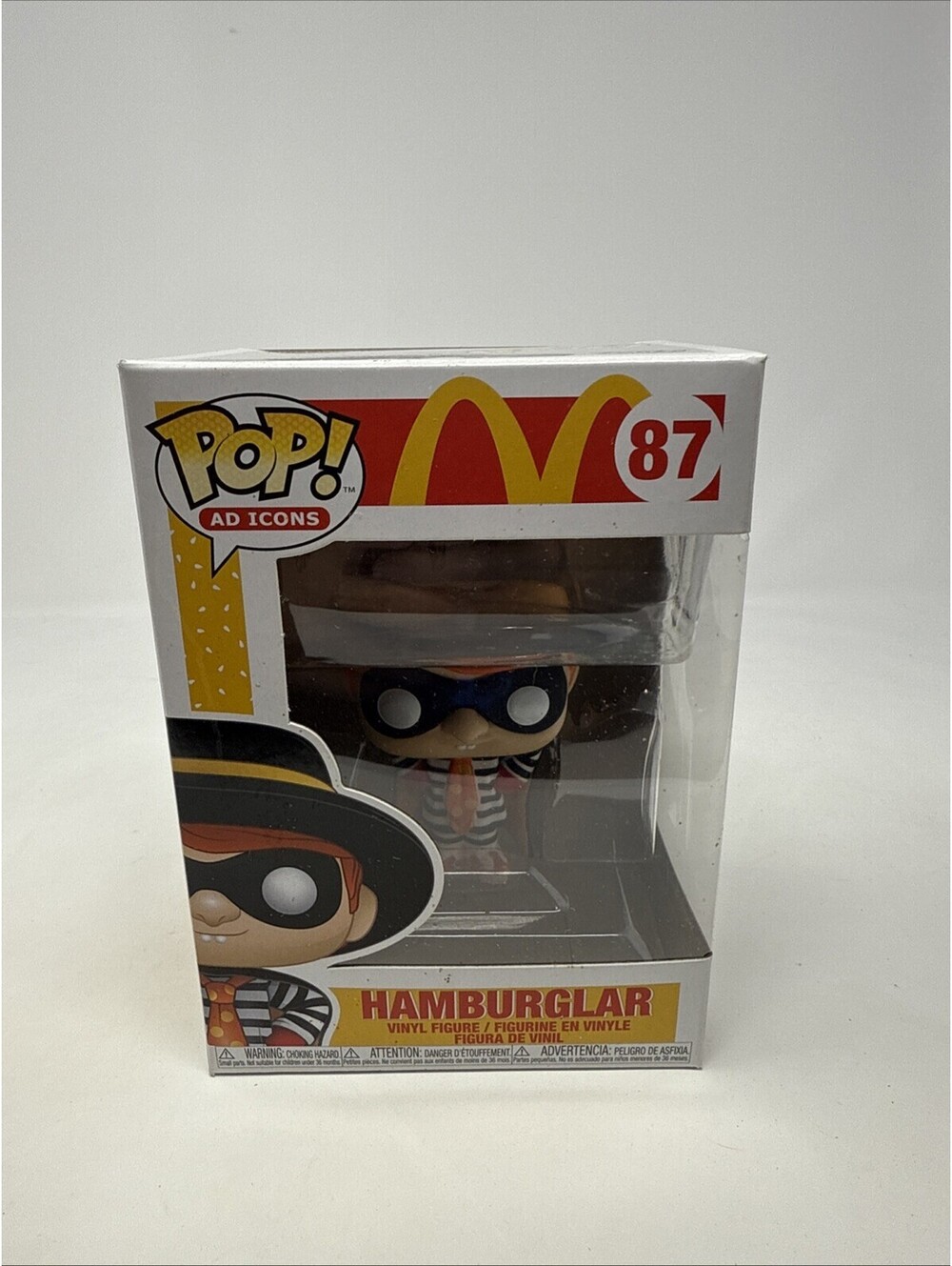Funko Pop! Ad Icons: McDonald's - Hamburglar #87 Damaged Box